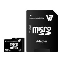 V7 32GB MicroSDHC (VAMSDH32GCL4R-1E)